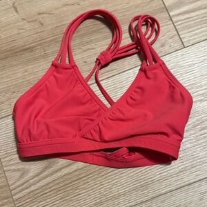 Red Children’s Strappy Sports bra Top